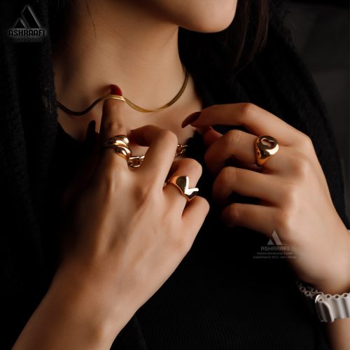 انگشتر زنانه استیل Women Ring G03