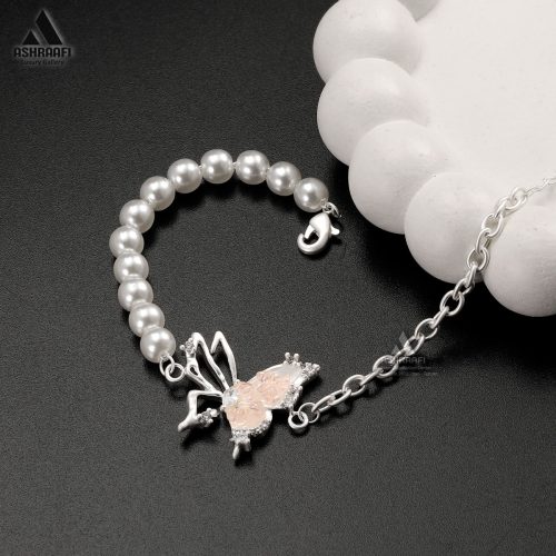 دستبند زنانه طرح پروانه