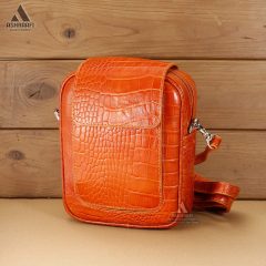 Mens-Shoulder-Bag-A05-02 کیف عسلی چرم
