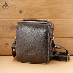 Mens-Shoulder-Bag-A07-04 کیف چرم ساده شیک