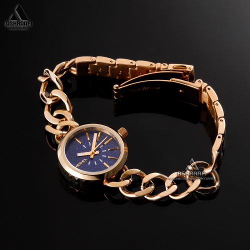 ساعت دستبندی رزگلد