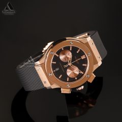 Hublot Chronograph 3302A ساعت هابلوت بند رابر