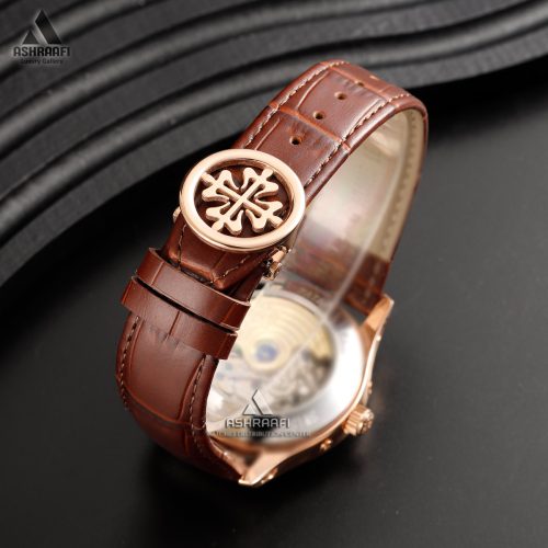 قفل و بند ساعت مردانه پتک فیلیپ Patek Philippe Annual Calendar RGB750