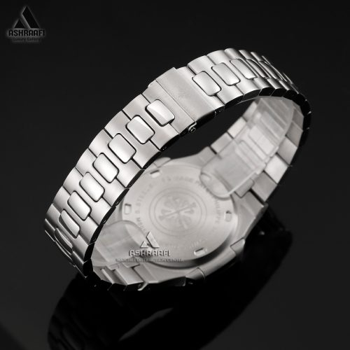 قفل و بند ساعت مردانه پتک فیلیپ Patek Philippe Nautilus SK58