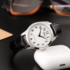 ساعت کیو اند کیو بند چرمی Q&Q C02A-007PY