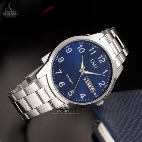 ساعت کیو اند کیو صفحه سورمه ای Q&Q C32A-005PY