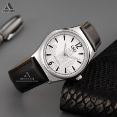 ساعت کیو اند کیو بند چرمی Q&Q C68A-005PY