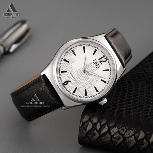 ساعت کیو اند کیو بند چرمی Q&Q C68A-005PY
