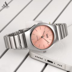 ساعت کیو اند کیو صفحه صورتی Q&Q Q72B-002PY
