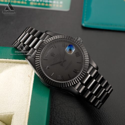 ساعت رولکس دی دیت مشکی Rolex Day Date YZ-KK2