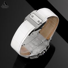 قفل و بند ساعت کارتیه Cartier Santos 100 diamond W2