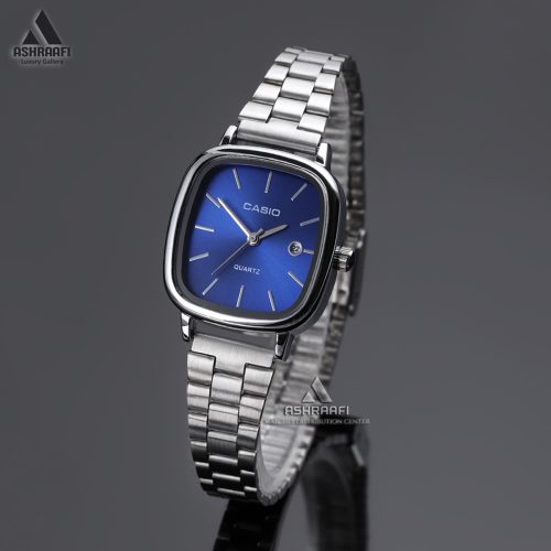 کاسیو زنانه صفحه آبی