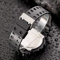 قفل و بند ساعت جیشاک مشکی Casio G-Shock GA-100-1A1