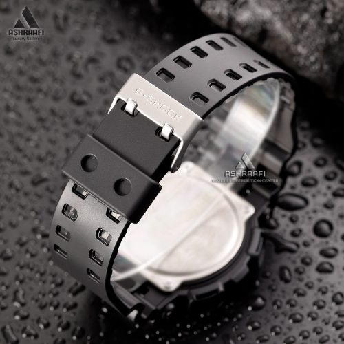 قفل و بند ساعت جیشاک مشکی Casio G-Shock GA-100-1A1