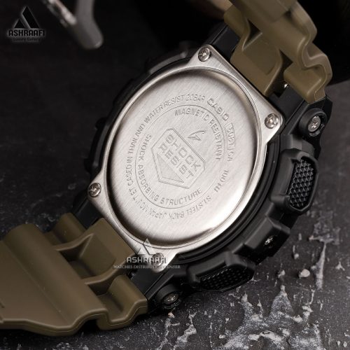 درب پشت ساعت کاسیو جی شاک Casio G-Shock GA-100TU-1A3