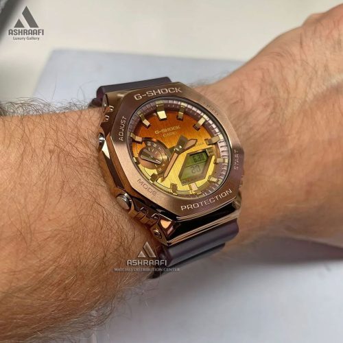 ساعت آنالوگ_دیجیتال کاسیو جی شاک Casio G-Shock GM-2100CL-5A