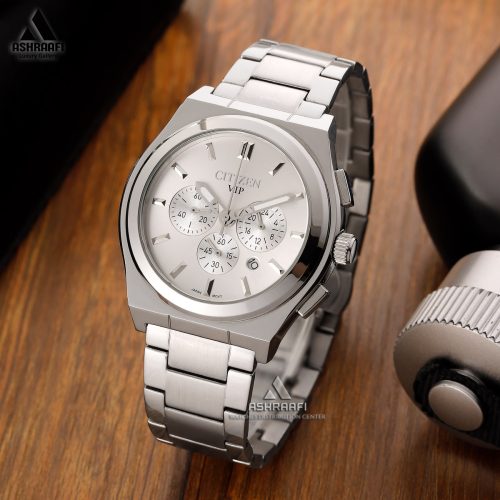ساعت سیتیزن صفحه نقره ای Citizen VIP CT8039SK