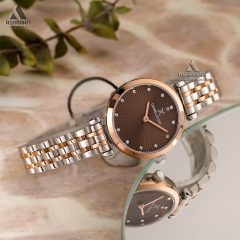 ساعت صفحه قهوه ای DK.1.13777-5