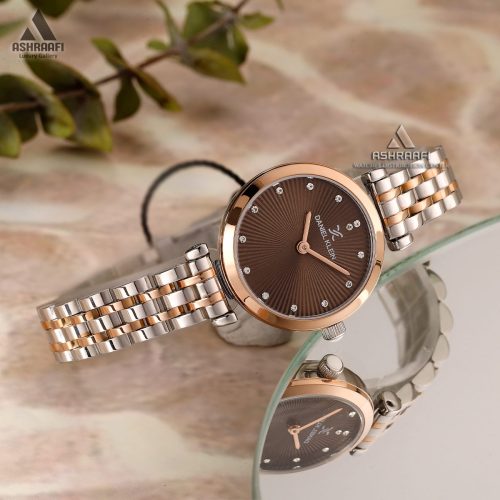 ساعت صفحه قهوه ای DK.1.13777-5