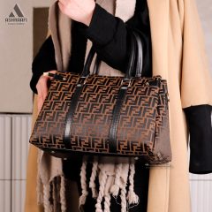 کیف دوشی قهوه ای فندی Fendi Shoulder Bag A01