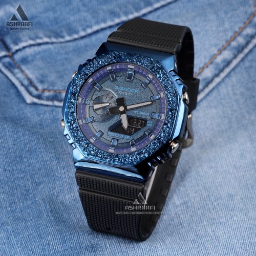 ساعت بند مشکی کاسیو جیشاک