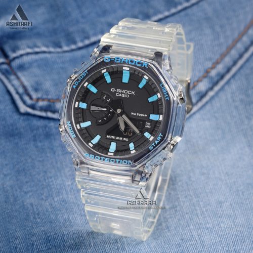 ساعت صفحه مشکی جیشاک