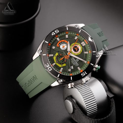 ساعت مردانه نیوی فورس سه موتوره Naviforce NF8038SG
