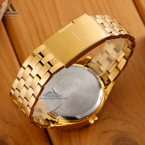 قفل و بند ساعت مردانه نیوی فورس Naviforce NF9203GG