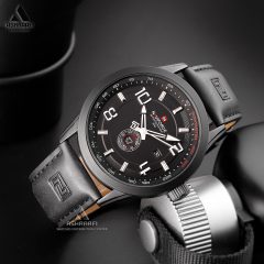 ساعت نیوی فورس بند چرمی Naviforce NF9229K