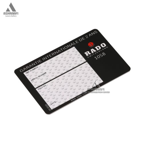 کارت گارانتی Rado Box 02