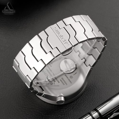 قفل و بند ساعت سواچ اورجینال Swatch Forest Face SB07S101G