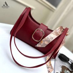 Women-HandBag-A07-03 کیف باگتی زرشکی