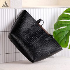 کیف مشکی چرم