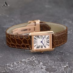 Cartier-Tank-Solo-3169RGB-03 خرید ساعت زنانه کارتیه Cartier Tank Solo 3169RGB