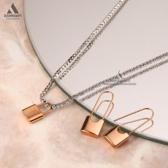 گردنبند و گوشواره زنانه فری لوک Freelook FL.4.10001-6SET70