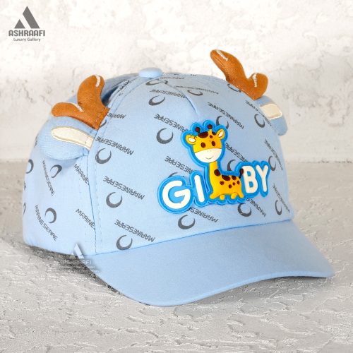 کلاه آبی با طرح عروسکی