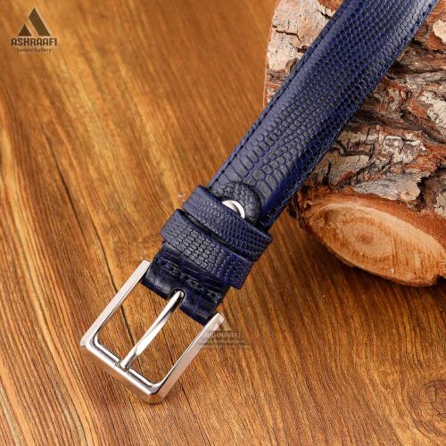 کمربند سورمه ای زنانه