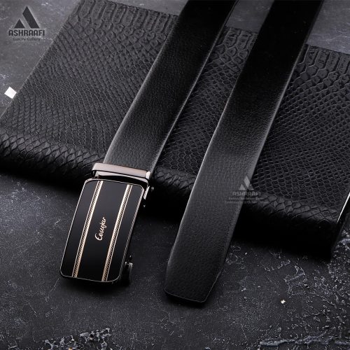 کمربند مردانه ریلی Leather Ratchet Belt BL21