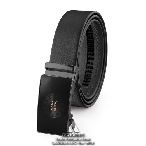 کمربند چرمی مون بلان Montblanc Leather Ratchet Belt BL17