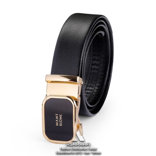 کمربند چرم مون بلان Montblanc Leather Ratchet Belt BL31