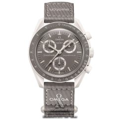 ساعت امگا سواچ طوسی Omega x Swatch Speedmaster GR