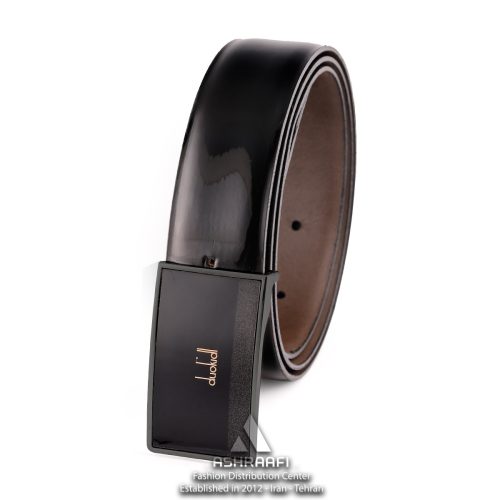 کمربند مردانه مجلسی Patent Leather Belt BL42
