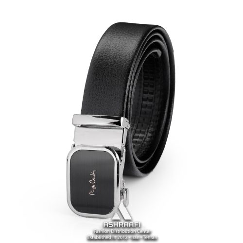 کمربند مردانه چرم Pierre Cardin Leather Ratchet Belt BL32