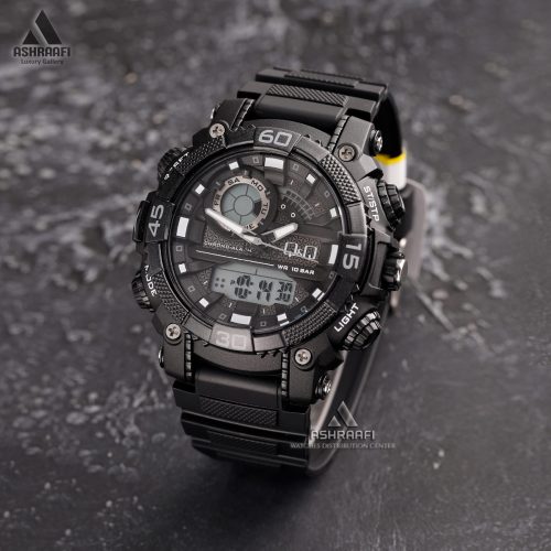 ساعت کیو اند کیو مشکی Q&Q GW87J010Y