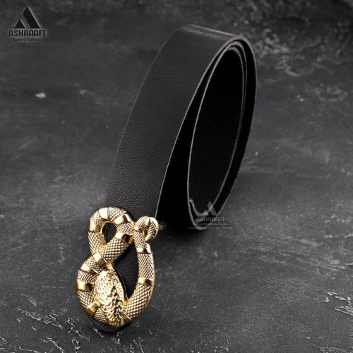 کمربند زنانه Snake Leather Belt BL14