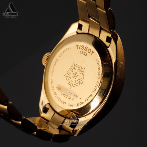 درب پشت ساعت مچی تیسوت اورجینال دست دوم Tissot PR 100 T101.210.33.031.00