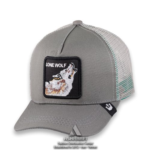 کلاه گورین طرح گرگ Trucker Cap HA16