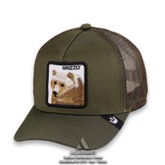 کلاه سبز پشت توری