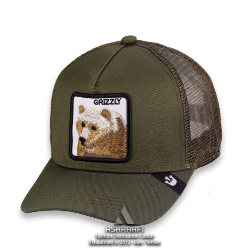 کلاه سبز پشت توری