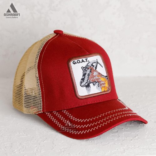 کلاه زرشکی کرم گورین